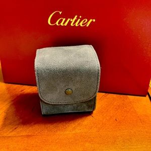 Cartier travel watch case